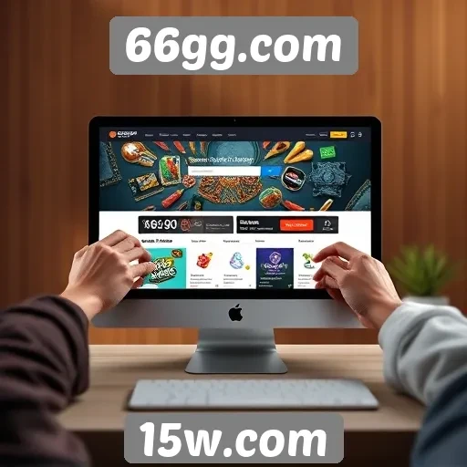 Navegação e usabilidade do site 66gg.com